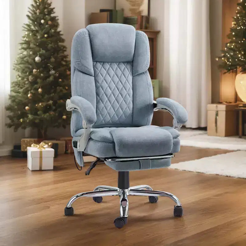 EROMMY Ergonomic Heated Massage Executive Chair