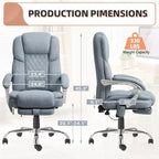 EROMMY Ergonomic Heated Massage Executive Chair
