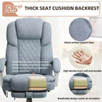 EROMMY Ergonomic Heated Massage Executive Chair