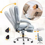 EROMMY Ergonomic Heated Massage Executive Chair