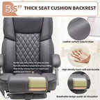 EROMMY Ergonomic Heated Massage Executive Chair