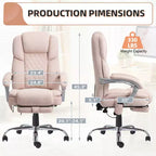 EROMMY Ergonomic Heated Massage Executive Chair