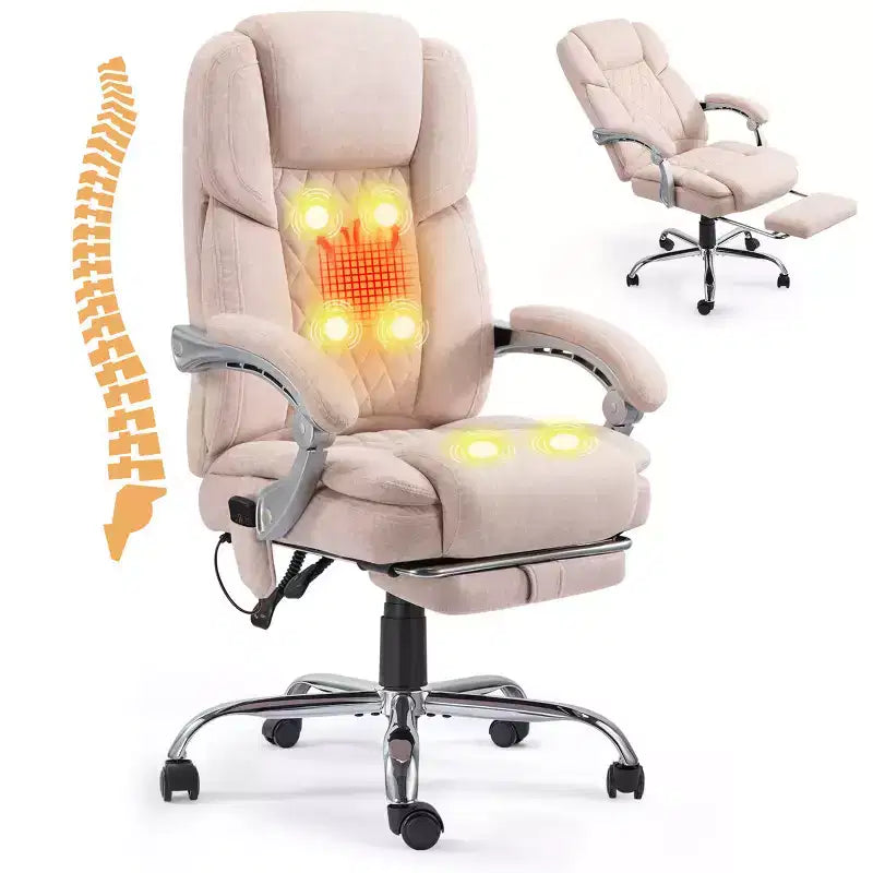 EROMMY Ergonomic Heated Massage Executive Chair