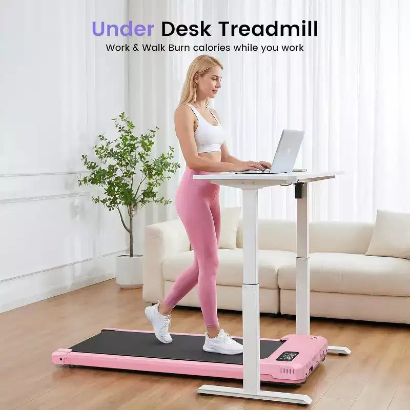 KRISRATE 6-in-1 3.5HP Walking Pad Treadmill with Vibration Plate and 12%/15% Incline, Under Desk Folding Treadmill for Home, Office