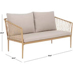 Dante Rope Patio Loveseat - SEI