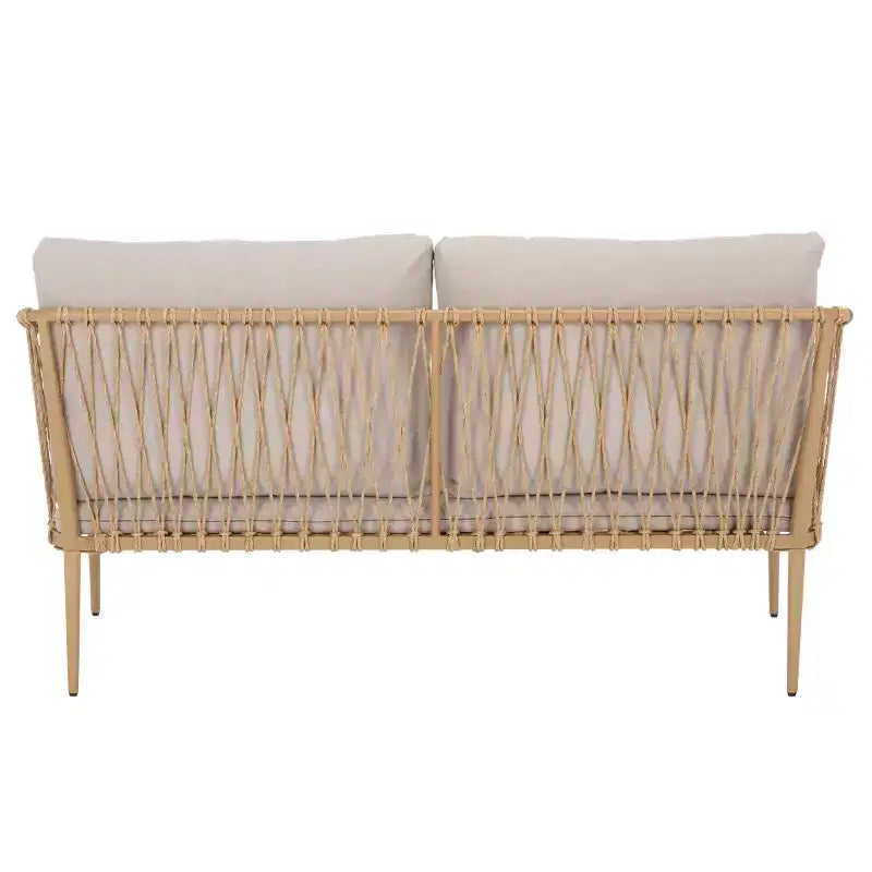 Dante Rope Patio Loveseat - SEI