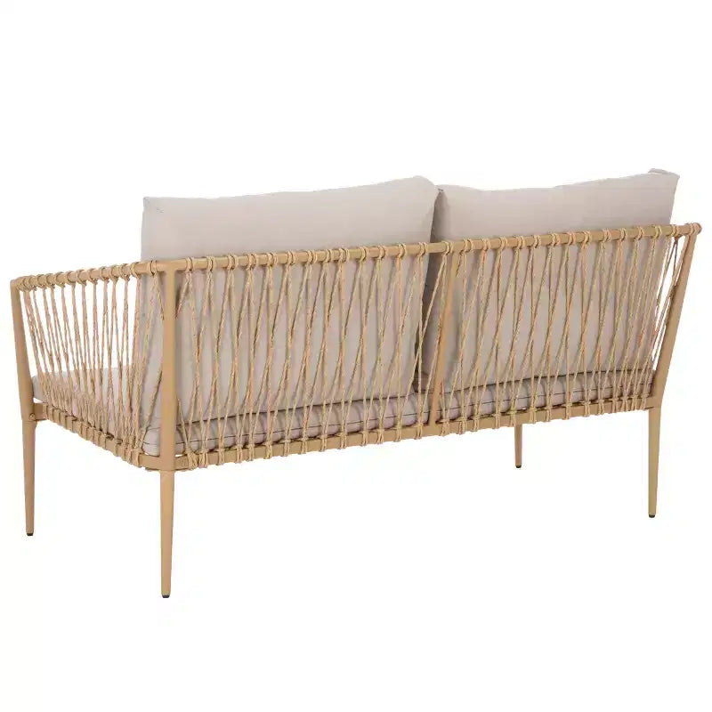 Dante Rope Patio Loveseat - SEI