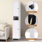 Modern Bathroom Furniture Set, 2 Barn Doors, 1 Drawer, Adjustable Shelves, for Bathroom, Kitchen, Entryway, Living Room