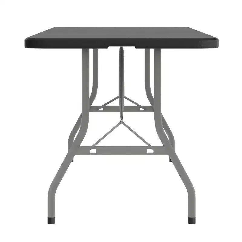 Flash Furniture 6-Foot Bi-Fold Plastic Folding Table