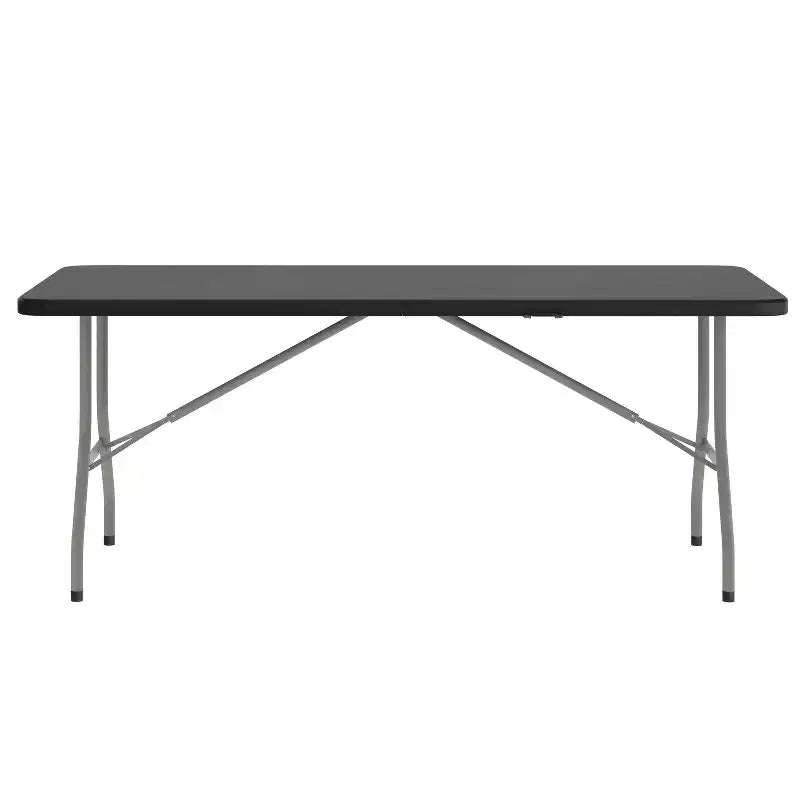 Flash Furniture 6-Foot Bi-Fold Plastic Folding Table