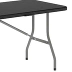 Flash Furniture 6-Foot Bi-Fold Plastic Folding Table