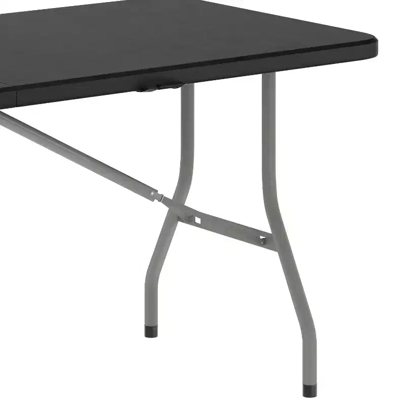 Flash Furniture 6-Foot Bi-Fold Plastic Folding Table