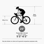 Hykolity 26 inch Mountain Bike, 18-Speed Outdoor Cycling Bike, High Carbon Steel Frame, MTB Bicycle for Men and Women, Dual Full Suspension, Black