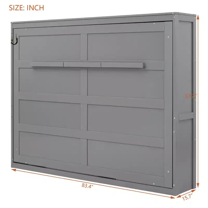 GDFStudio Edwards Wood Murphy Bed Wall Bed