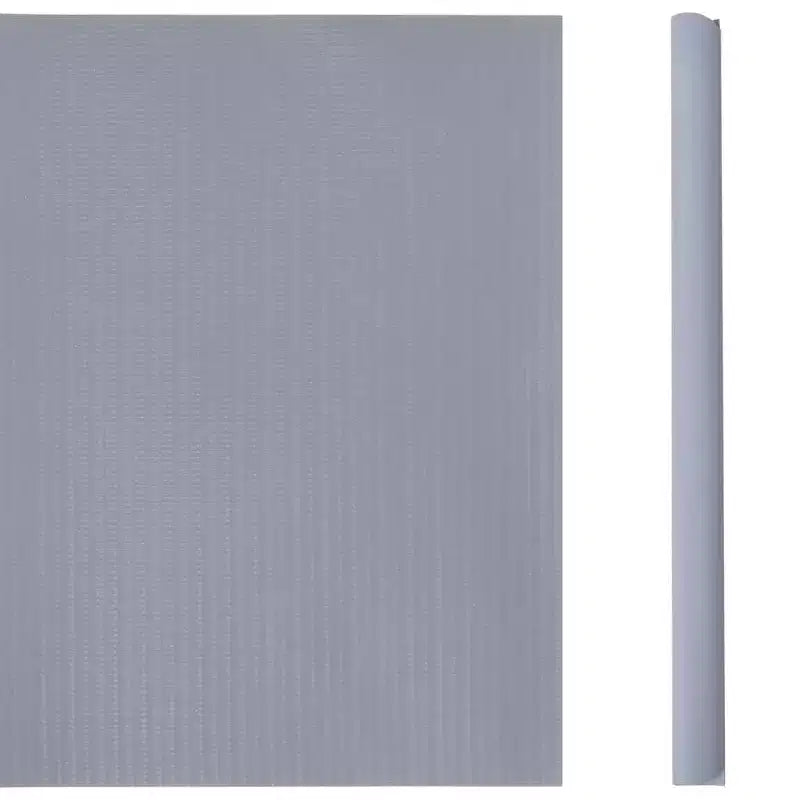 vidaXL Garden Privacy Screens 2 pcs Dark gray 1377.9 x 7.5 PVC - Matte Light Gray 1377.9 x 7.5 1