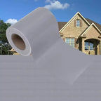 vidaXL Garden Privacy Screens 2 pcs Dark gray 1377.9 x 7.5 PVC - Matte Light Gray 1377.9 x 7.5 1