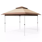 GustoWave 10x10 Ft Pop-Up Gazebo, Instant Waterproof Canopy Tent with Mosquito Netting & Sidewalls, Outdoor Shelter for Patio Garden