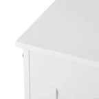 Kids Storage Bench with Safety Hinge, Wooden Toy Box Chest and Seating Bench for Playroom, Bedroom, Entryway or Living Room, White