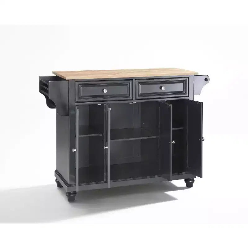 HomeStock with Door and Shelves Kitchen Islands