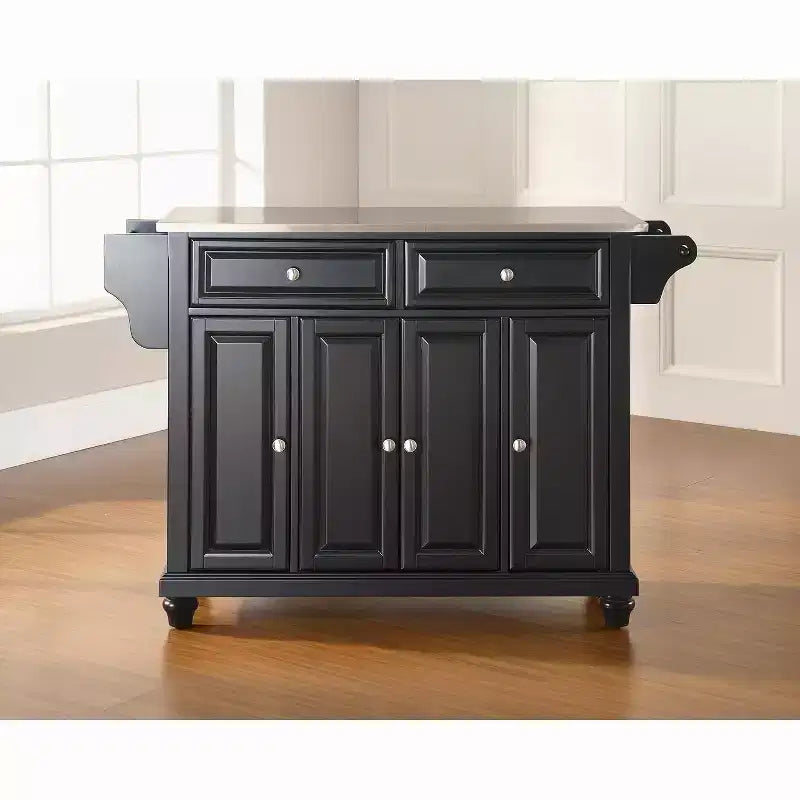 HomeStock with Door and Shelves Kitchen Islands