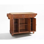 HomeStock with Door and Shelves Kitchen Islands
