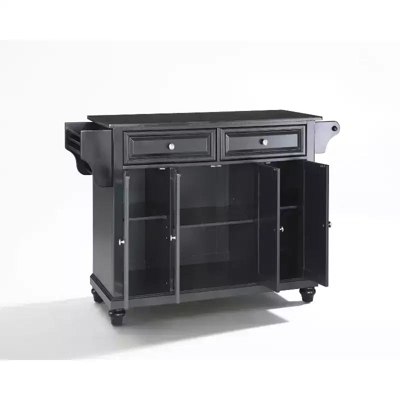 HomeStock with Door and Shelves Kitchen Islands