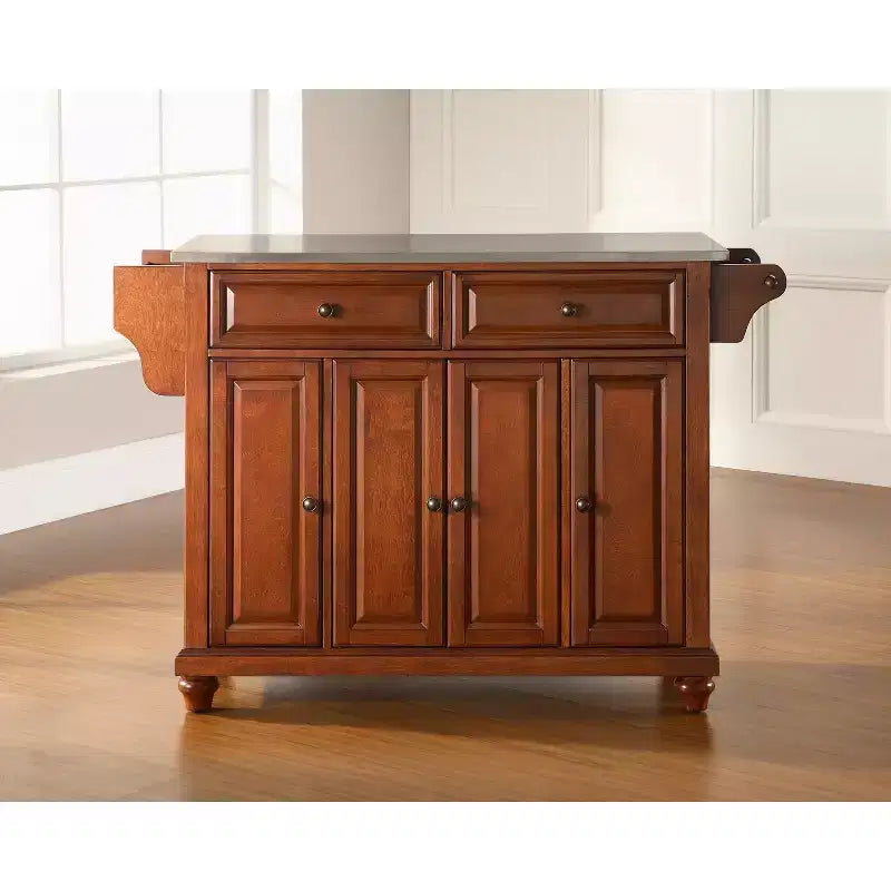HomeStock with Door and Shelves Kitchen Islands