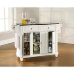 HomeStock with Door and Shelves Kitchen Islands