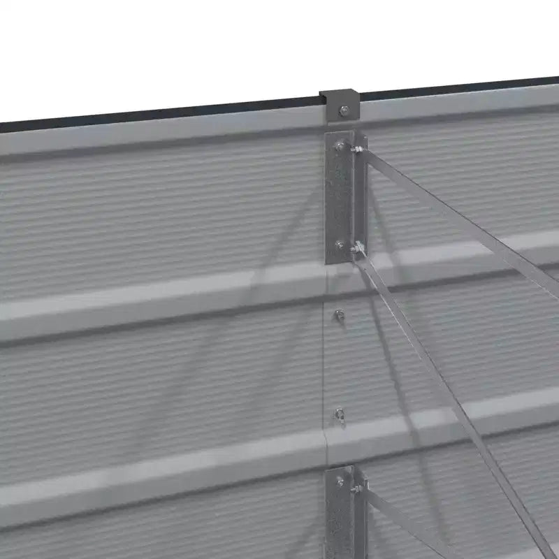 vidaXL Planter Anthracite 160 x 40 x 75 cm Steel