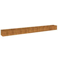 vidaXL Garden Raised Bed Rusty Corten Steel Large Decorative Inlays