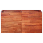 vidaXL Raised Bed Natural Acacia Acacia Wood 39.4 x 19.7 x 19.7 in