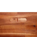 vidaXL Raised Bed Natural Acacia Acacia Wood 39.4 x 19.7 x 19.7 in