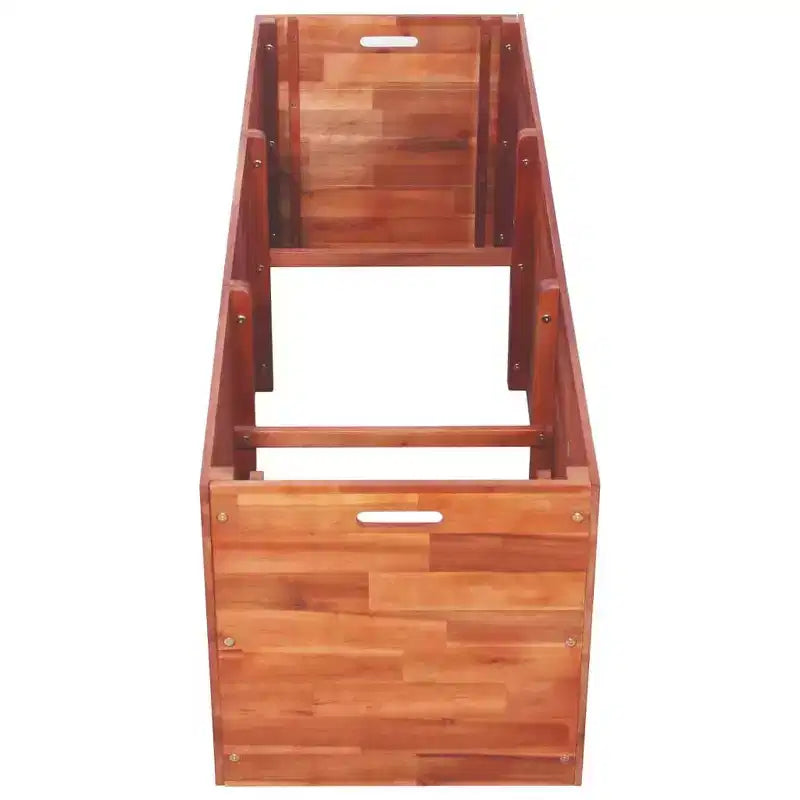 vidaXL Raised Bed Natural brown Solid Acacia wood Large Durable