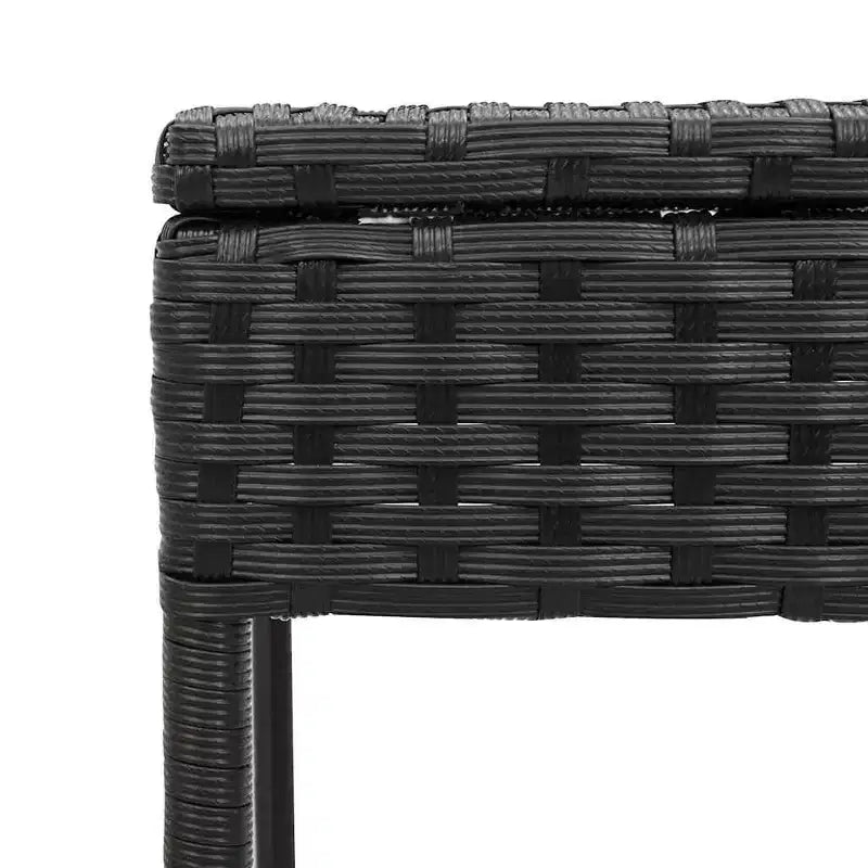 vidaXL Patio Sun Lounger Set PE rattan Extra Long Removable Covers