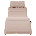 vidaXL Sun lounger21.65 x 72.44 x 25.20 in Solid Acacia Wood