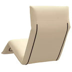 vidaXL Sun Lounger Beige Oxford fabric 100% polyester, metal frame