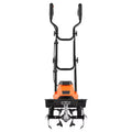 VEVOR Corded Electric Tiller, 14 Inch Tilling Width Garden Rototiller, 10-Amp Motor, Cultivator with Steel Tines and Foldable Handle, Orange&Black