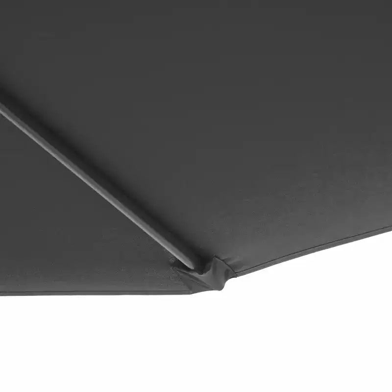 10' Cantilever Tilt Offset Patio Umbrella w/ UV & Water Safe Material & Cross Base (Weight Not Included)