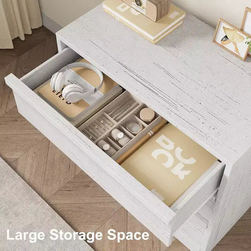 Modern Tall Dining Table, Versatile Furniture, Large Storage Space, Modern Dresser Organizer, for Dining Room, Living Room