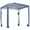 Quick Beach Cabana Canopy Umbrella, 6.5' Easy-Assembly Sun-Shade Shelter with Sandbags and Carry Bag, Cool UV50+ Fits Kids & Family