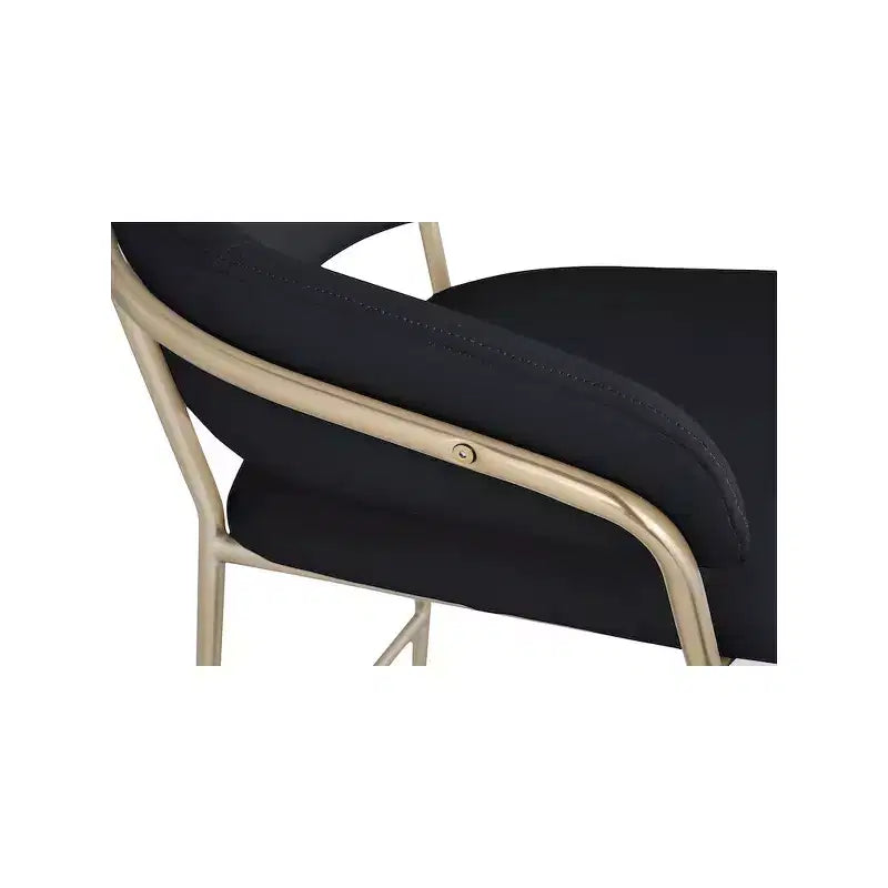 Meridian Furniture,Yara Velvet Counter Stool