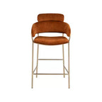 Meridian Furniture,Yara Velvet Counter Stool