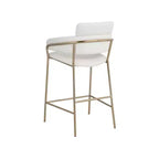 Meridian Furniture,Yara Velvet Counter Stool