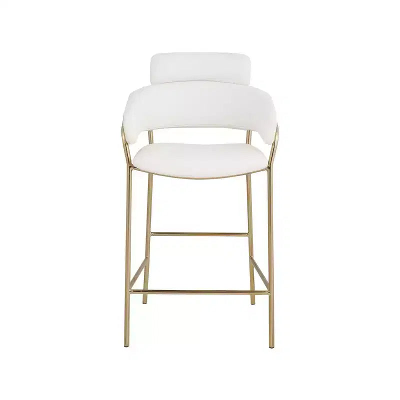 Meridian Furniture,Yara Velvet Counter Stool