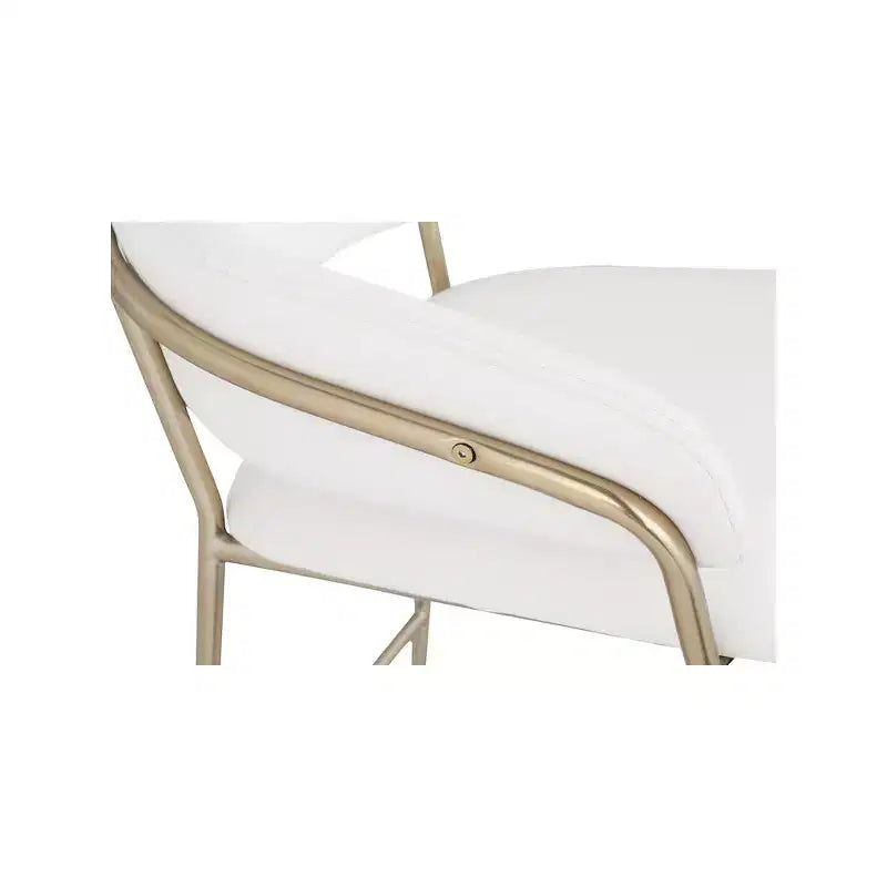 Meridian Furniture,Yara Velvet Counter Stool