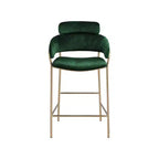 Meridian Furniture,Yara Velvet Counter Stool