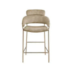 Meridian Furniture,Yara Velvet Counter Stool