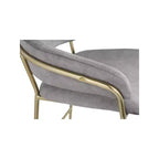 Meridian Furniture,Yara Velvet Counter Stool