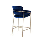 Meridian Furniture,Yara Velvet Counter Stool