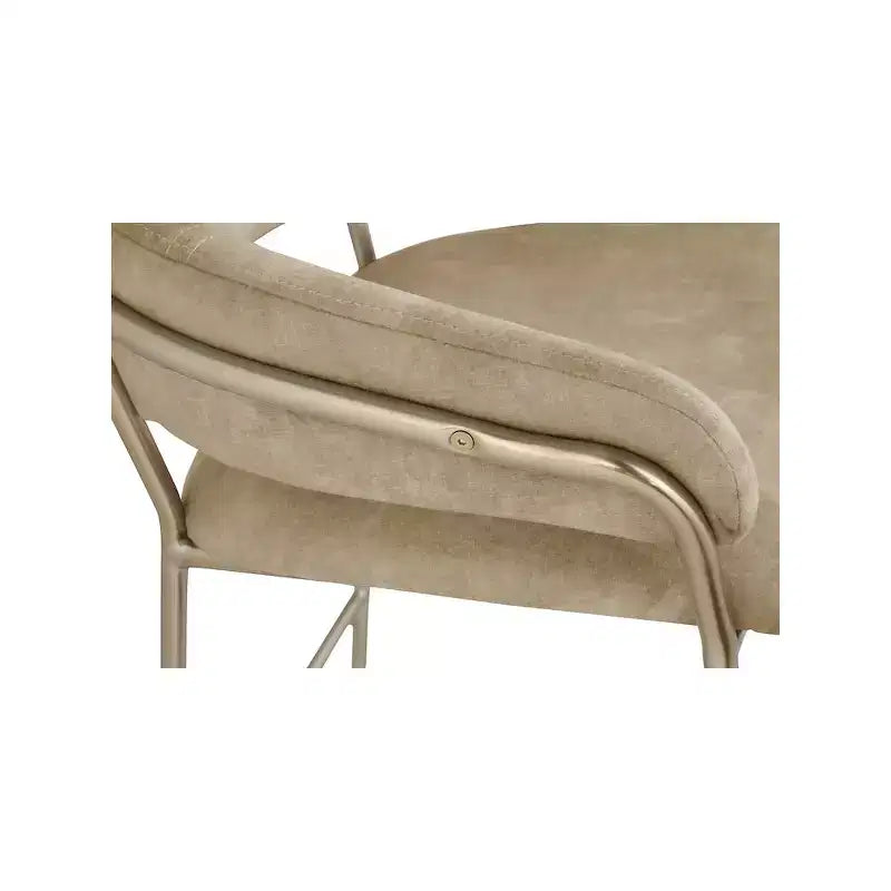 Meridian Furniture,Yara Velvet Counter Stool